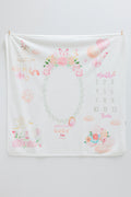 Blush Milestone Blanket